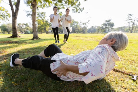 Senior fall prevention Fitness and flexibility program for seniors